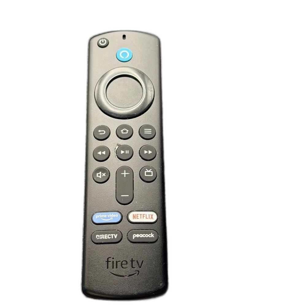 Amazon Fire TV Alexa Voice Remote P4C6EN Blue Button Prime Netflix DirecTV